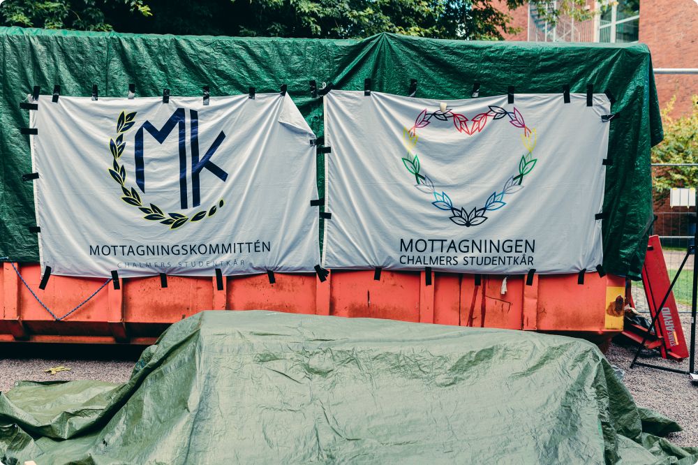 Byggplats Kappsegling