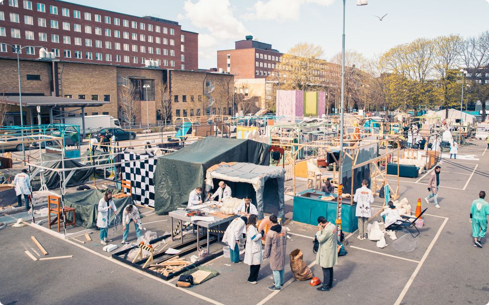 Byggplatsen Dag 9