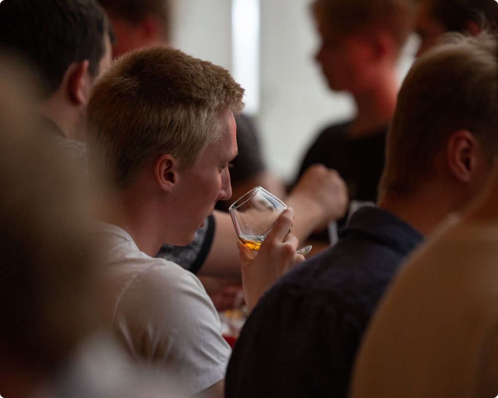 PU Whisky-provning