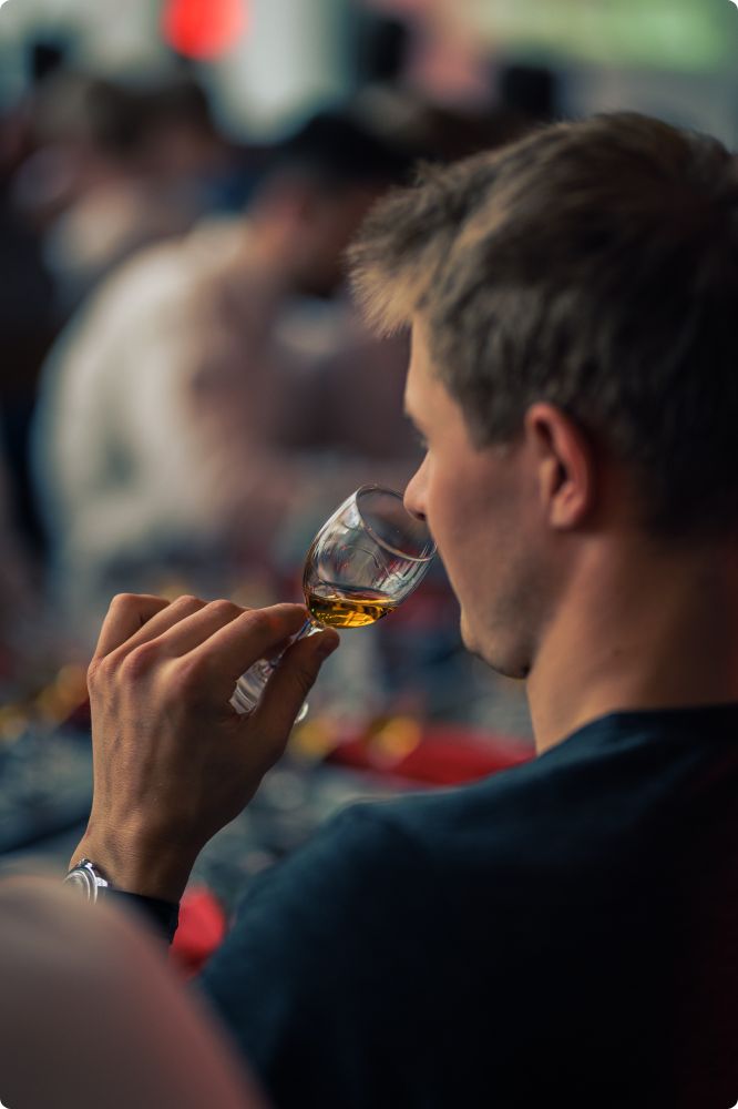 PU Whisky-provning