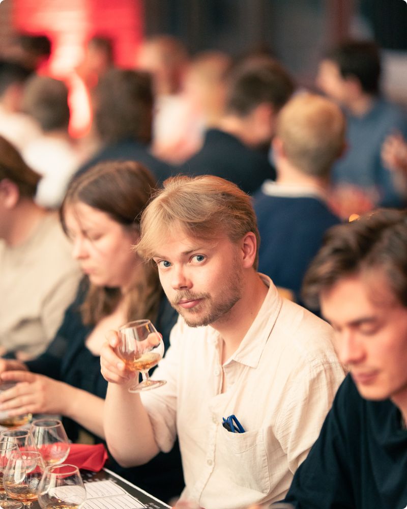 PU Whisky-provning
