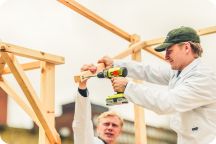 Byggplatsen Dag 5