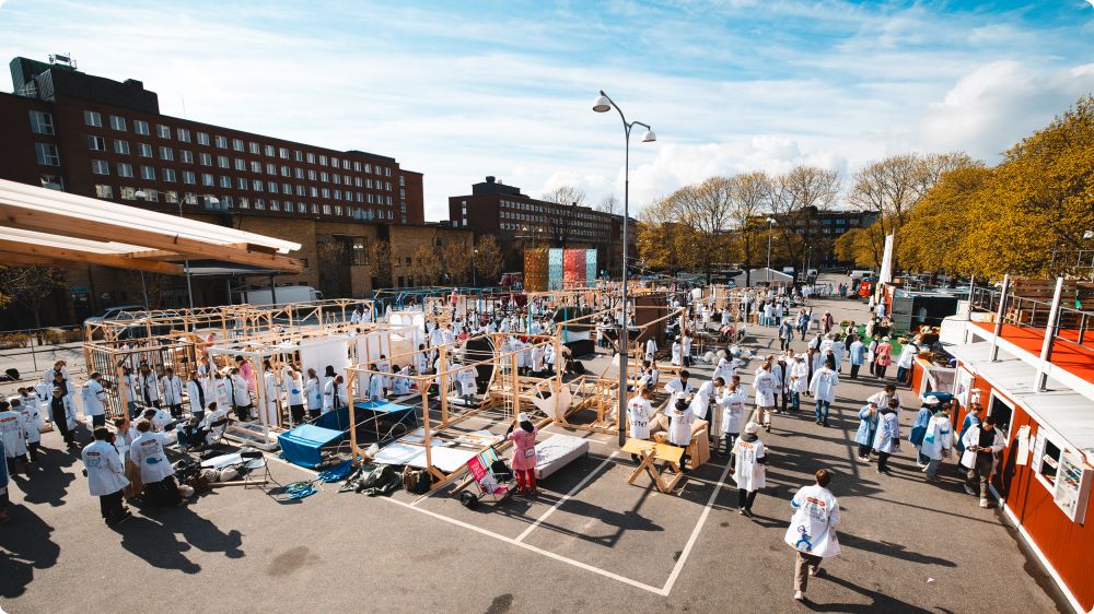 Byggplatsen Dag 5