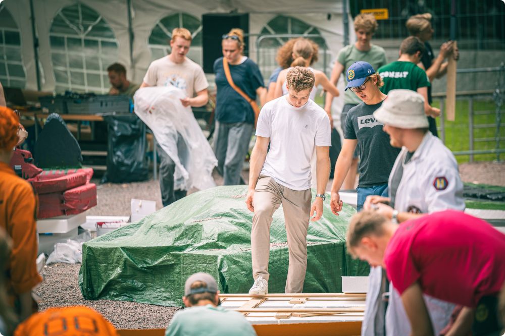 Byggplats Kappseglingen