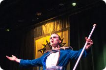 Spexetföreställning Gauss & Kalas
