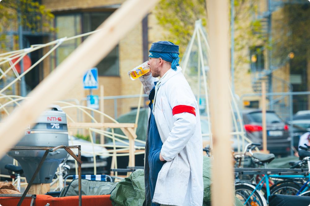 Byggplatsen Dag 4